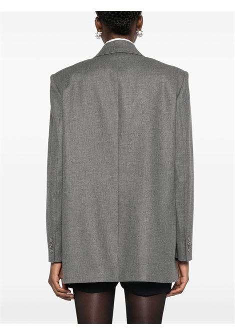 Grey single-breasted blazer The Andamane - women THE ANDAMANE | T163001BTNV115GRYMLNG